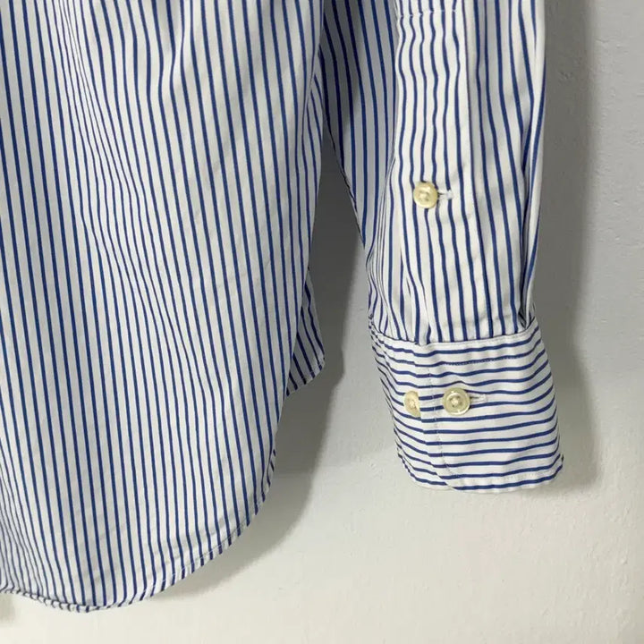 [BUNJANG] Polo Ralph Lauren Classic Fit Striped Shirt / [택포] [M] 폴로 랄프로렌 클래식핏 스트라이프 셔츠