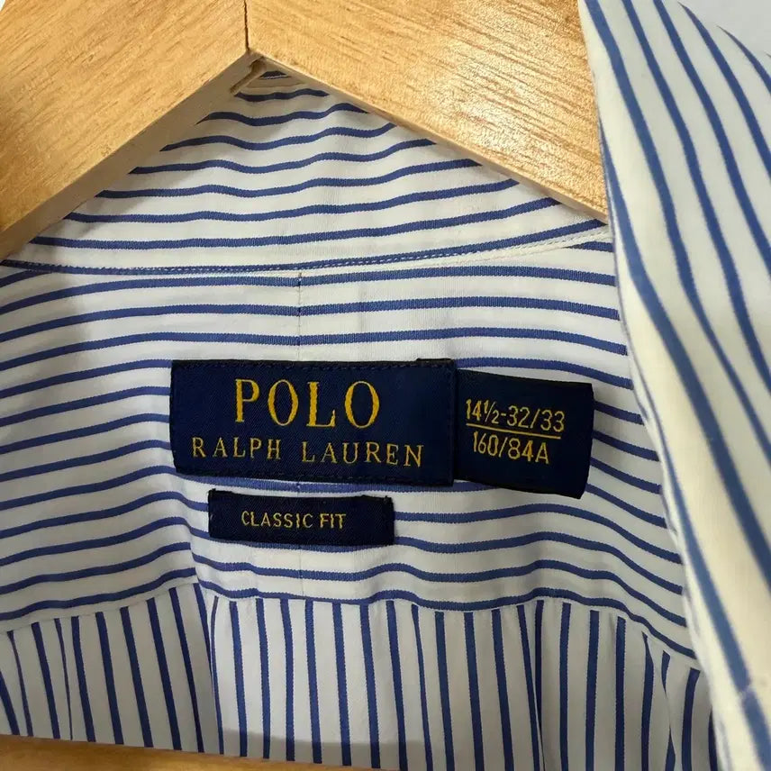 [BUNJANG] Polo Ralph Lauren Classic Fit Striped Shirt / [택포] [M] 폴로 랄프로렌 클래식핏 스트라이프 셔츠