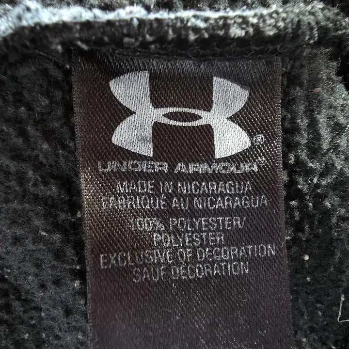 [BUNJANG] Under Armour Black Hooded T-shirt (M) / 언더아머 블랙 컬러 후드티셔츠/남성(M)/ST2645