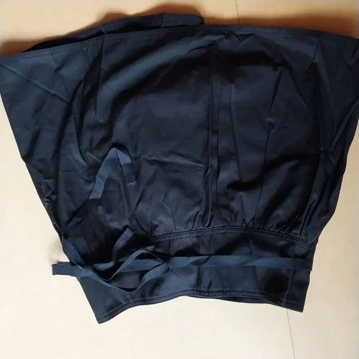 [BUNJANG] Black Ribbon Tie Skirt / 검정색 리본 끈 치마