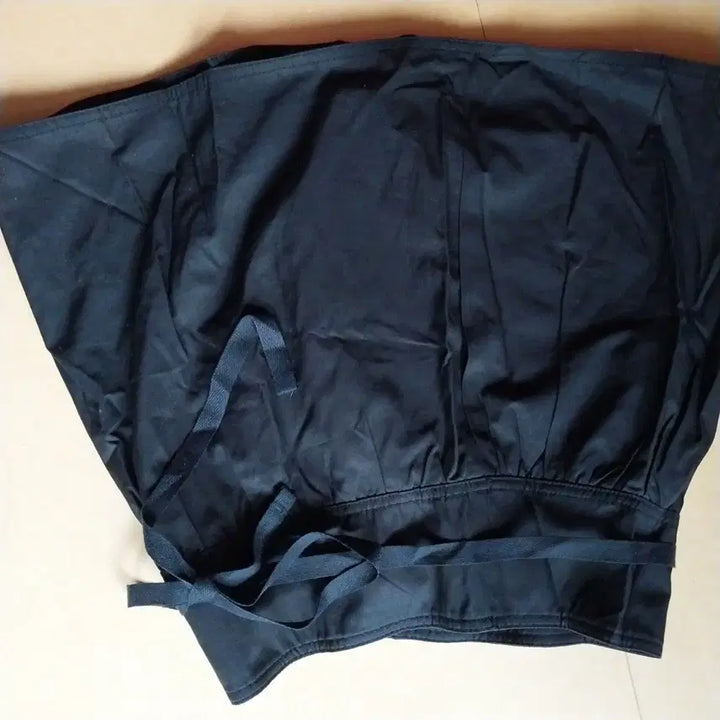 [BUNJANG] Black Ribbon Tie Skirt / 검정색 리본 끈 치마