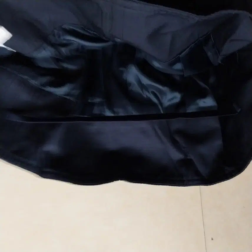 [BUNJANG] Black Ribbon Tie Skirt / 검정색 리본 끈 치마