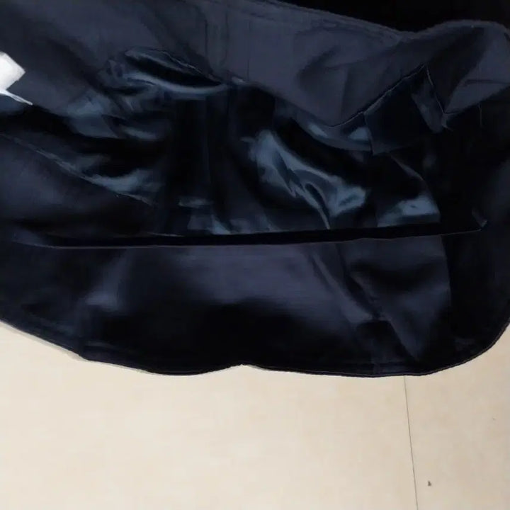 [BUNJANG] Black Ribbon Tie Skirt / 검정색 리본 끈 치마