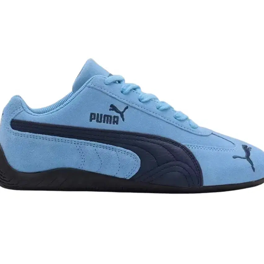 [BUNJANG] Puma Speedcat Archive Team Light Blue Club Navy Sneakers / 푸마 스피드캣 아카이브 팀 라이트 블루 클럽 네이비