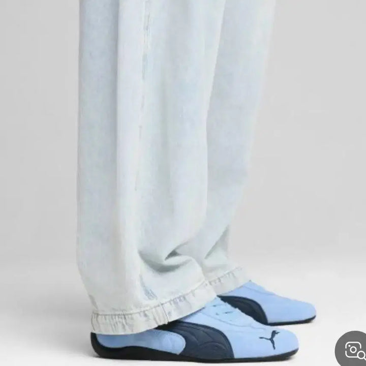 [BUNJANG] Puma Speedcat Archive Team Light Blue Club Navy Sneakers / 푸마 스피드캣 아카이브 팀 라이트 블루 클럽 네이비