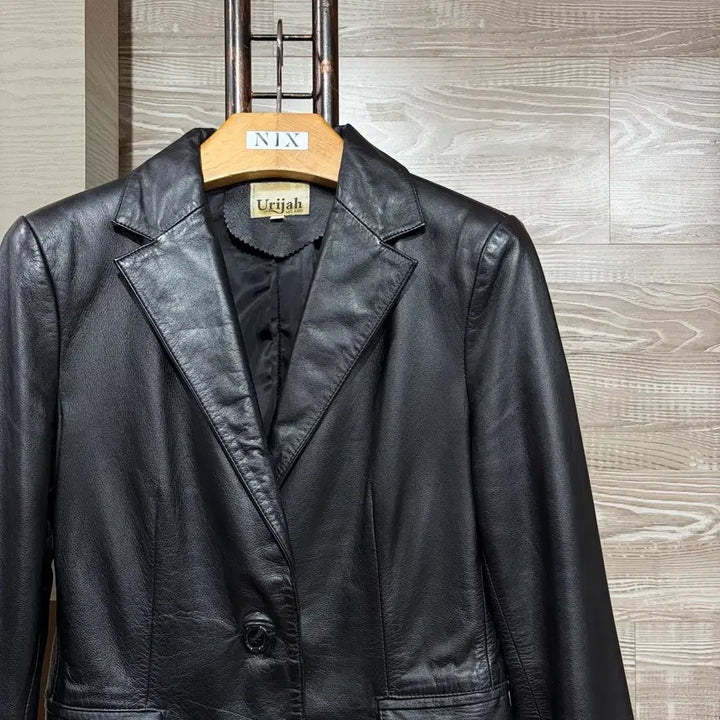 [BUNJANG] Uriiah Milano Leather Blazer Jacket / Uriiah 밀라노 가죽 블레이저 S-M(yr61 자켓 점퍼 레더