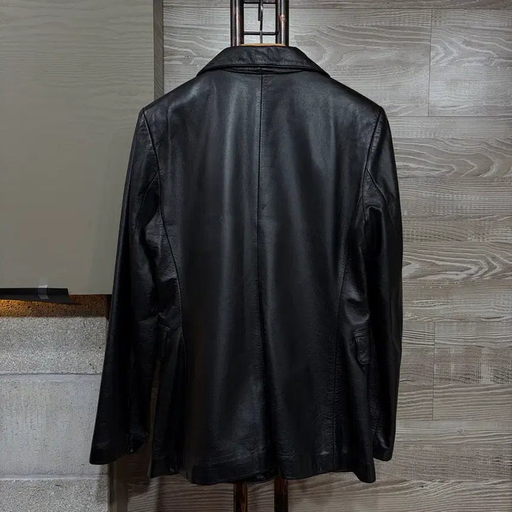 [BUNJANG] Uriiah Milano Leather Blazer Jacket / Uriiah 밀라노 가죽 블레이저 S-M(yr61 자켓 점퍼 레더