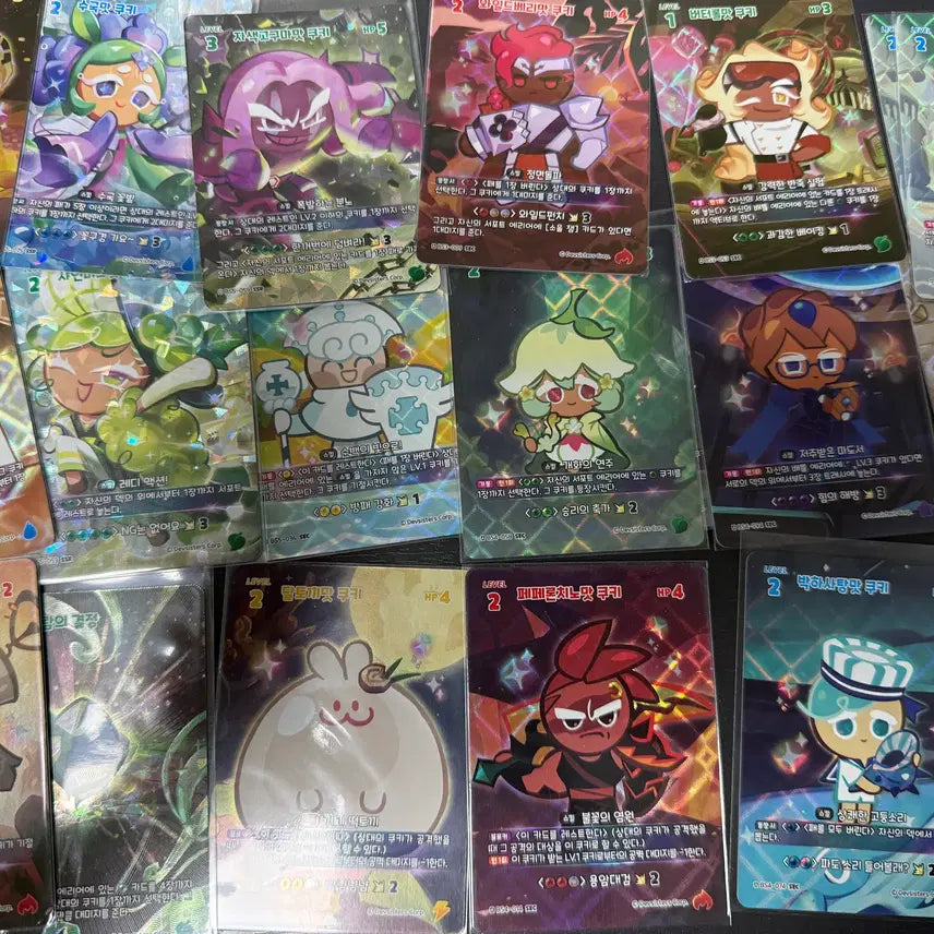 [BUNJANG] Cookie Run: Kingdom Brave Series Card Bundle Set / 쿠키런 브레이버스 카드 sec, ssr 장당 1천원에 일괄 판매합니다.