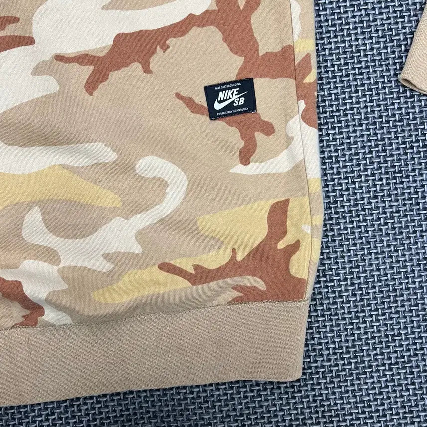 [BUNJANG] Nike SB Camo Big Logo Hoodie / 나이키SB 카모 빅로고 후드