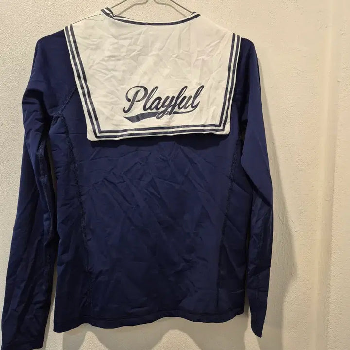 [BUNJANG] AWK Navy Long Sleeve Sailor Top - Kids 165 / AWK 세라복 스타일 긴팔티셔츠 네이비 키즈165