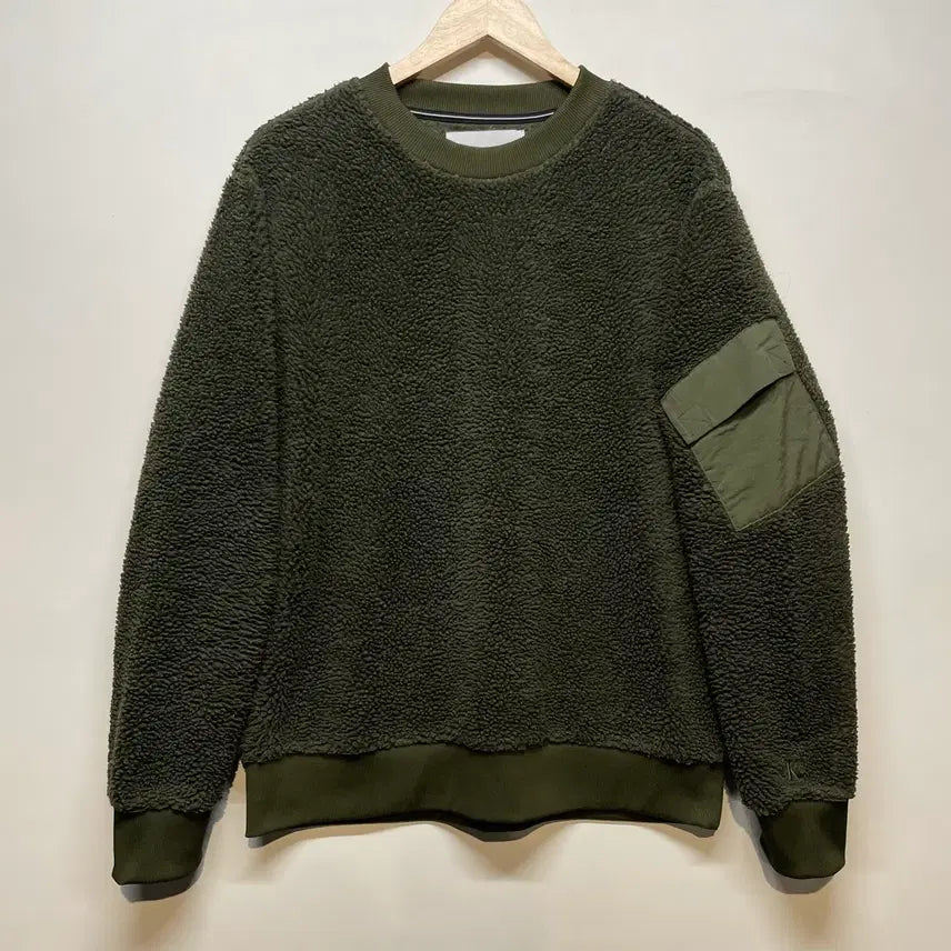 [BUNJANG] CKJ Calvin Klein Jeans Fleece Sweatshirt / CKJ 캘빈클라인진 플리스 맨투맨