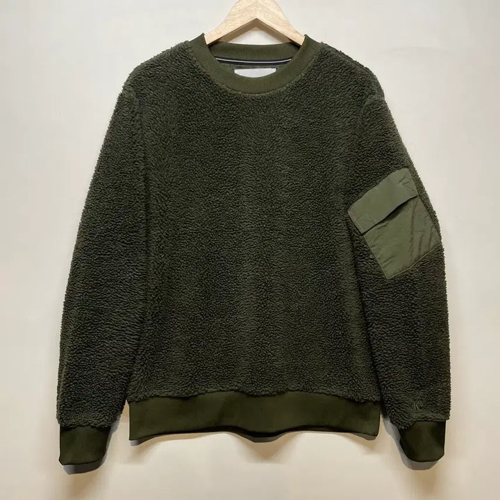 [BUNJANG] CKJ Calvin Klein Jeans Fleece Sweatshirt / CKJ 캘빈클라인진 플리스 맨투맨