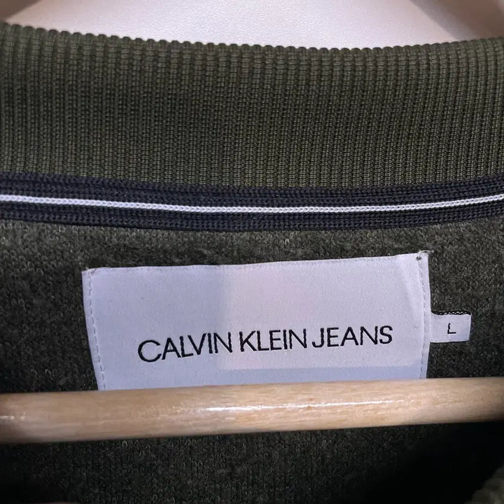 [BUNJANG] CKJ Calvin Klein Jeans Fleece Sweatshirt / CKJ 캘빈클라인진 플리스 맨투맨