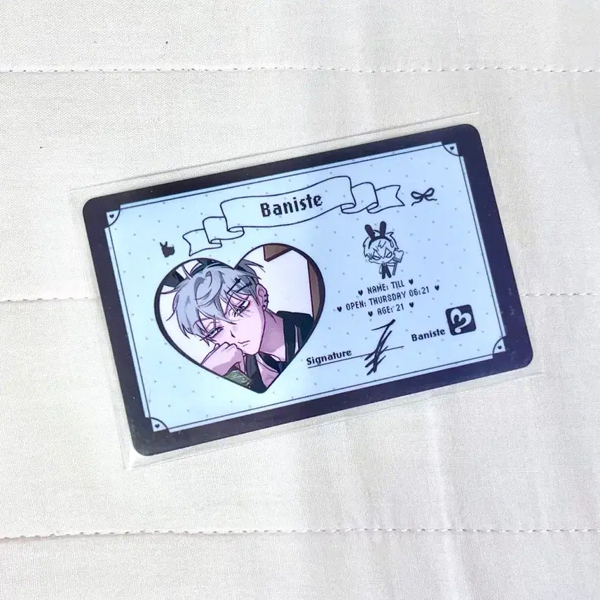 [SOLD OUT] 에일리언스테이지 에이스테 바니스테 pvc 프로필 카드 틸 양도