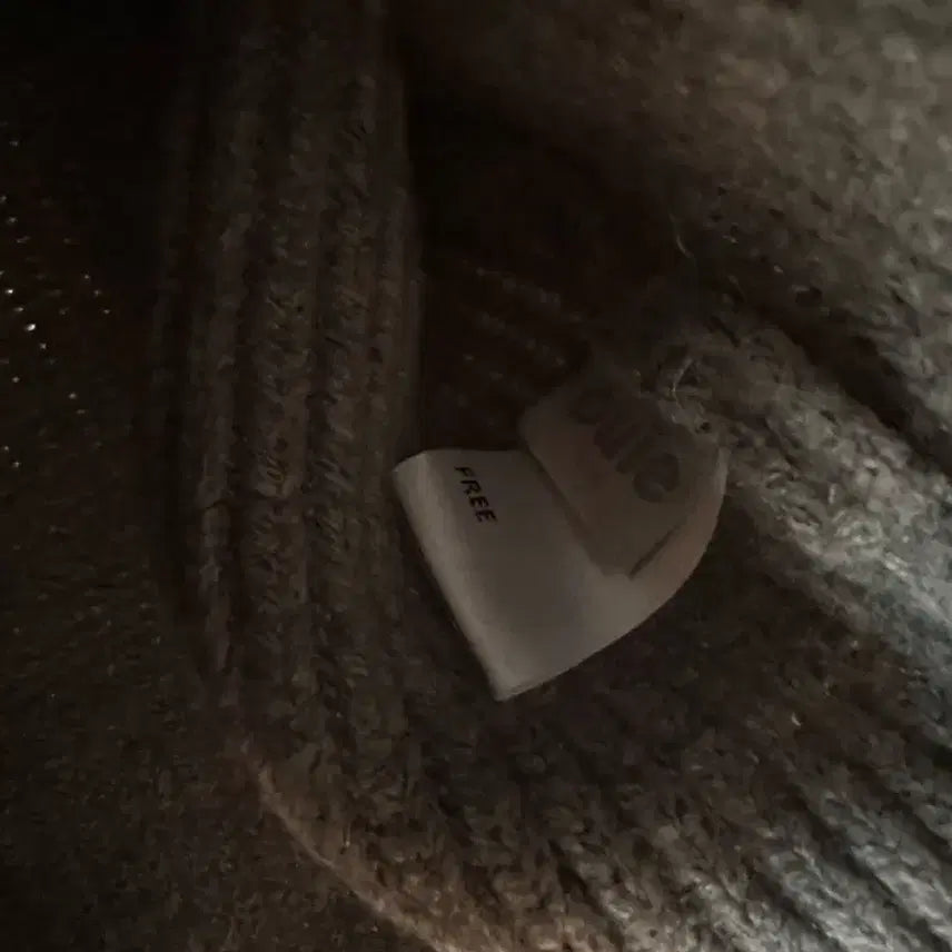 [BUNJANG] Woohee Sera Big Collar Full Zip-up Knit Gray / 새상품) 우이 세라 빅카라 풀집업 니트 그레이