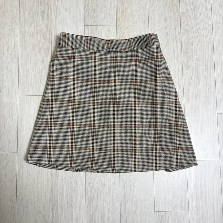 [BUNJANG] Check Pattern Midi Skirt / 체크 패턴 스커트