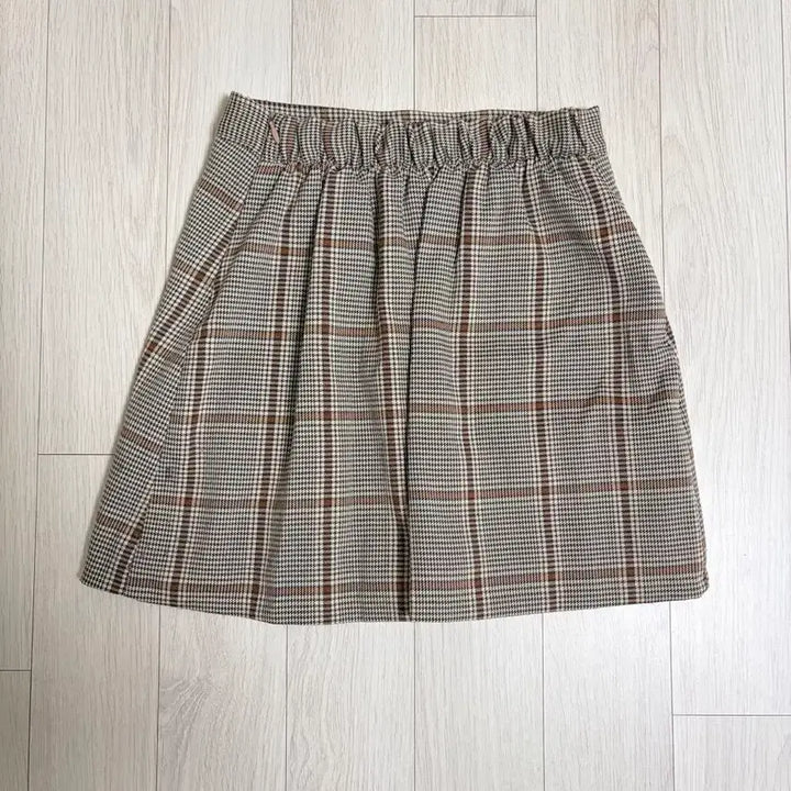 [BUNJANG] Check Pattern Midi Skirt / 체크 패턴 스커트