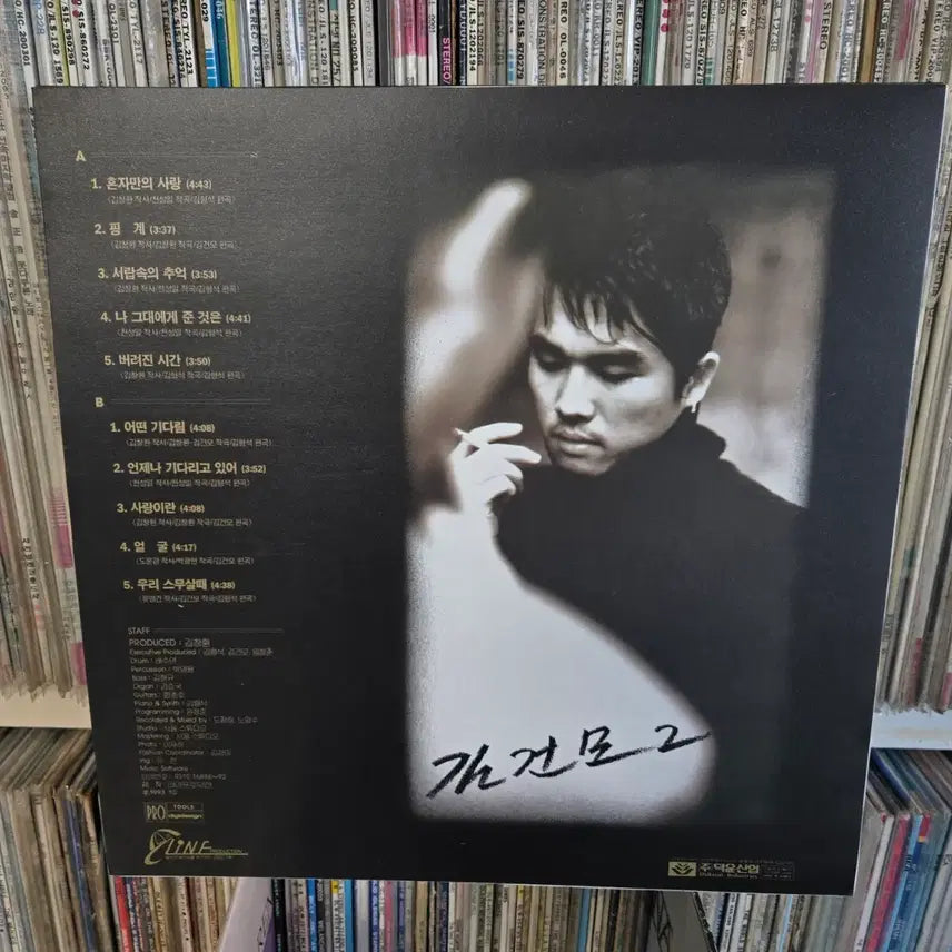 [BUNJANG] Kim Gun-mo Pinge Vinyl LP / 김건모 LP판 핑계