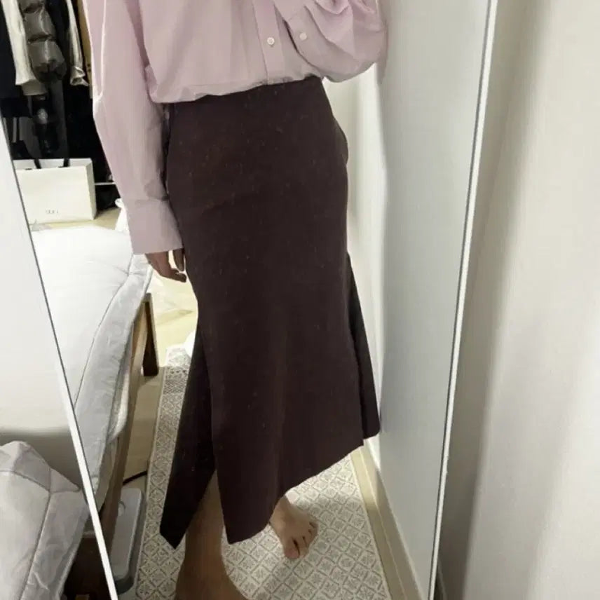 [BUNJANG] Orr Tiered Slit Skirt / Orr오르 티어드 슬릿 스커트