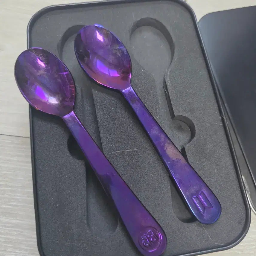 [BUNJANG] BTS Baskin Robbins Cutlery Set / 방탄소년단 베스킨라빈스 굿즈