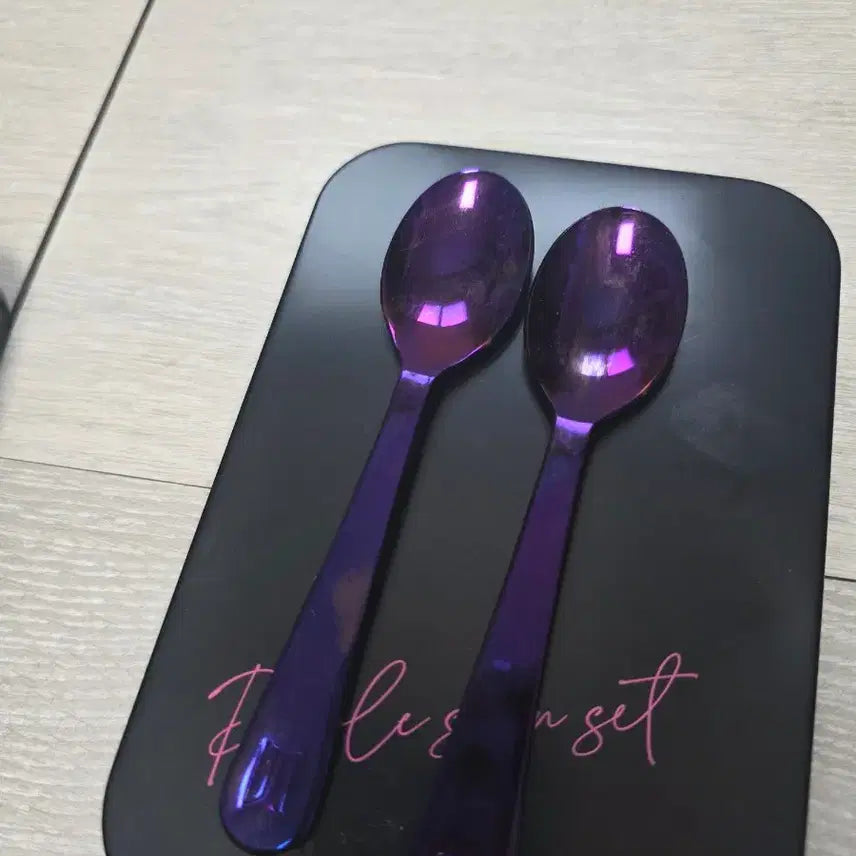 [BUNJANG] BTS Baskin Robbins Cutlery Set / 방탄소년단 베스킨라빈스 굿즈