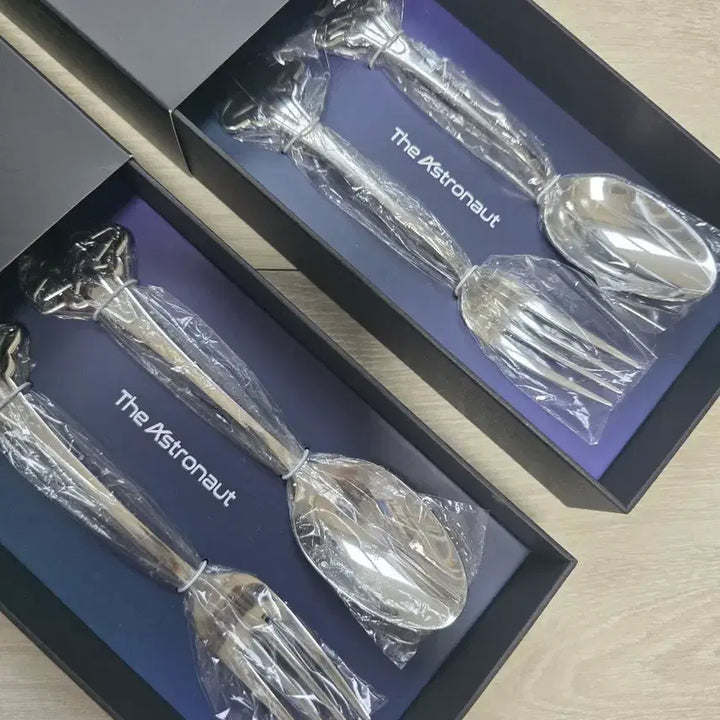 [BUNJANG] BTS Jin The Astronaut Cutlery Set / 방탄소년단 진 디아스트로넛 커트러리 세트