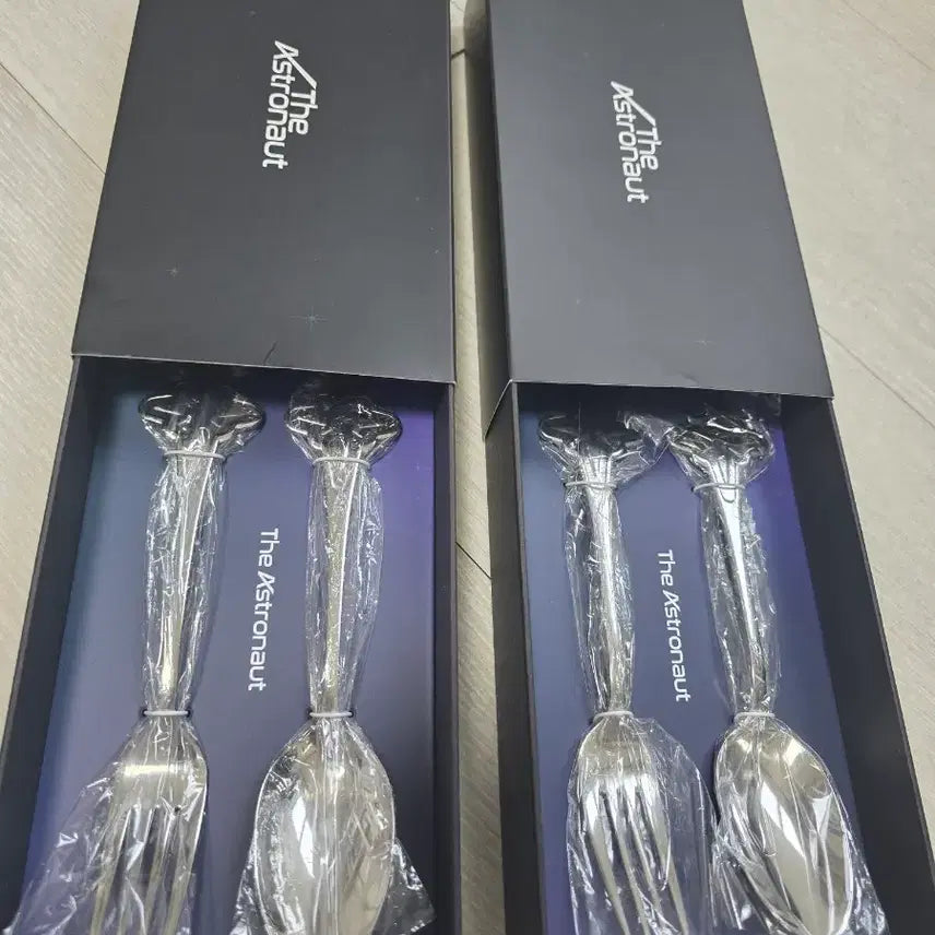 [BUNJANG] BTS Jin The Astronaut Cutlery Set / 방탄소년단 진 디아스트로넛 커트러리 세트