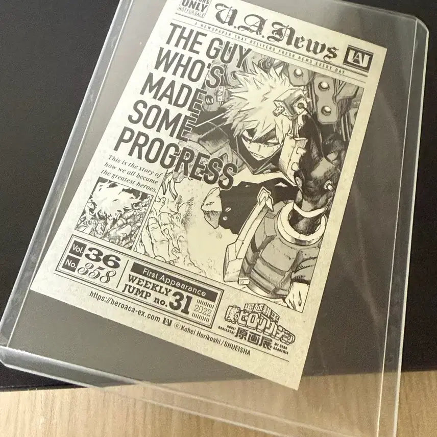 [BUNJANG] My Hero Academia Bakugo Sticker / 바쿠고 원화전 스티커