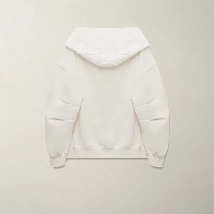 [BUNJANG] thetis Ribbon Hooded Sweatshirt Ivory / 더티스 thetis 리본 후드 아이보리 기모ver