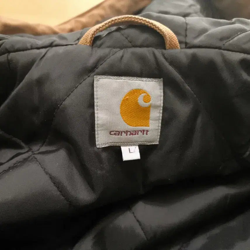 [BUNJANG] Carhartt L Brown Hooded Work Jacket / 칼하트 L 브라운 후드 워크 자켓