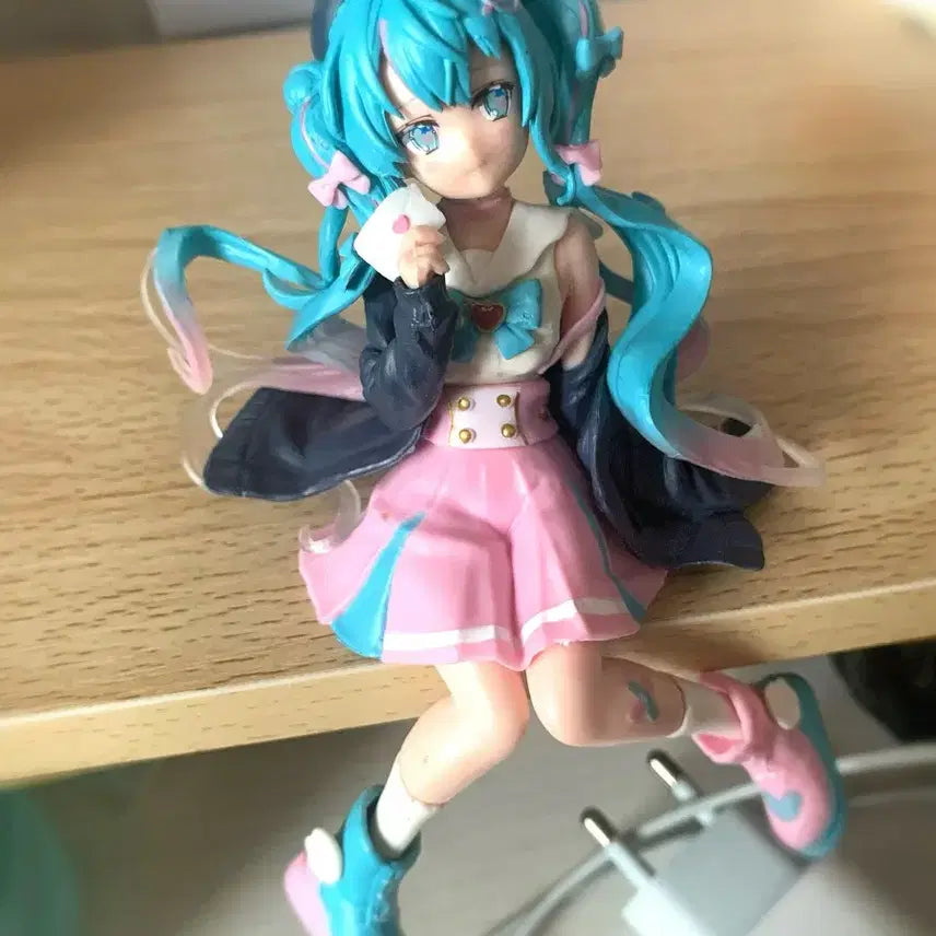 [BUNJANG] Hatsune Miku Love Letter Noodle Stopper Figure / 러브레터 하츠네 미쿠 피규어 누들스토퍼