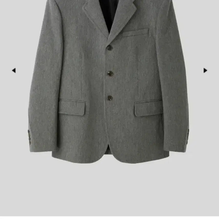 [BUNJANG] RECTO Quincy Jacket Melange Gray / [M] 렉토 25fw 퀸시 자켓 멜란지 그레이