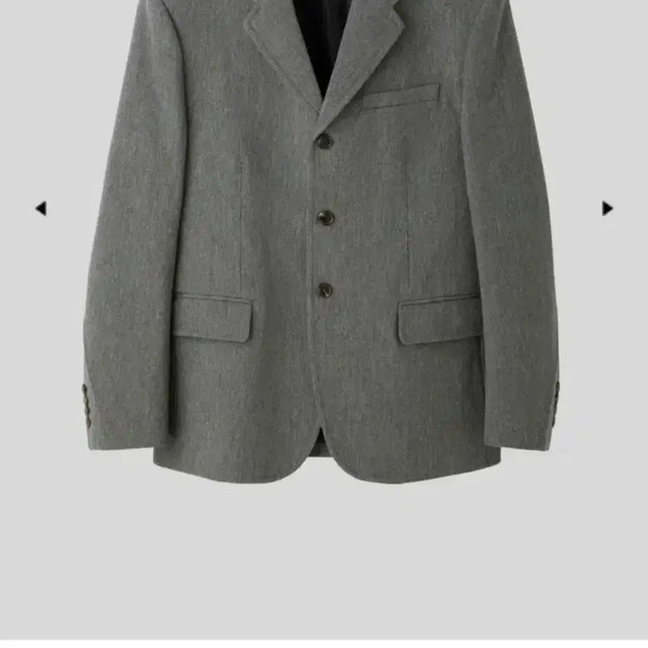 [BUNJANG] RECTO Quincy Jacket Melange Gray / [M] 렉토 25fw 퀸시 자켓 멜란지 그레이