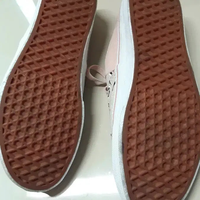 [BUNJANG] Vans Authentic Pink Floral Sneakers (250) / 반스 핑크 플라워 Authentic 어센틱 스니커즈250