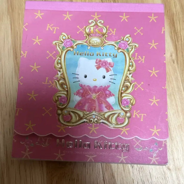 [BUNJANG] Sanrio Hello Kitty 26th Anniversary Vintage Memo Pad / 산리오 키티 고전 메모지 26주년 일본한정판