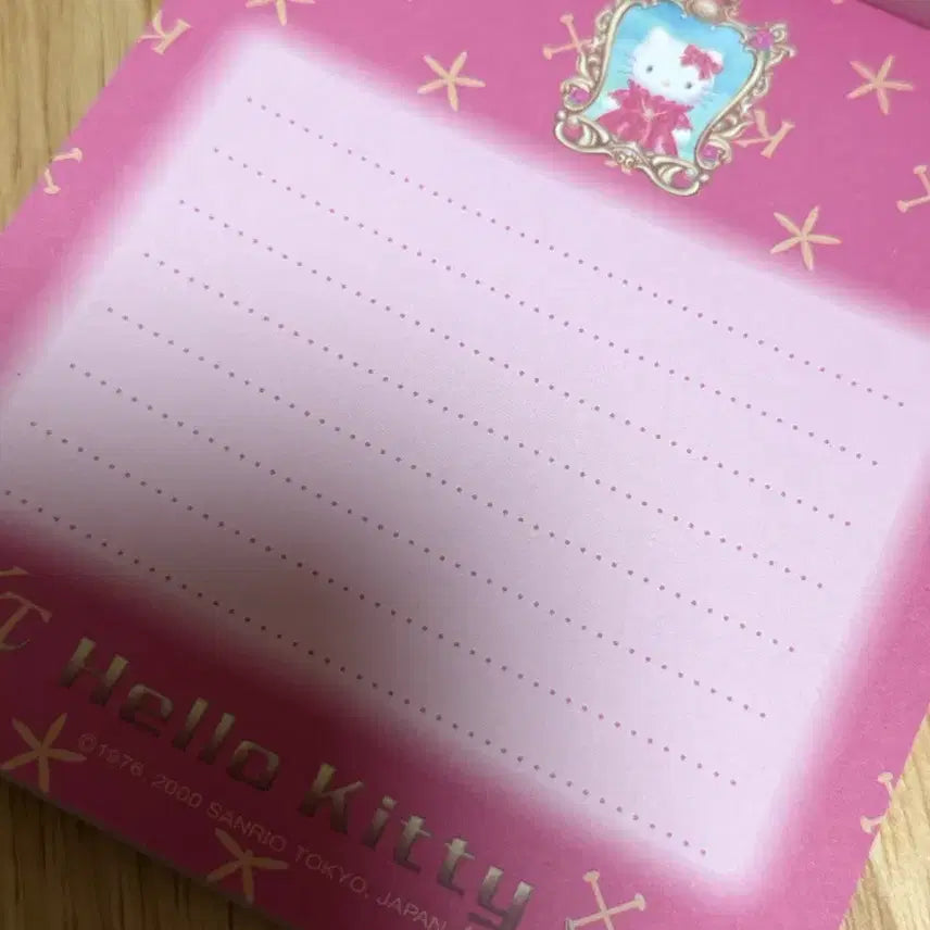 [BUNJANG] Sanrio Hello Kitty 26th Anniversary Vintage Memo Pad / 산리오 키티 고전 메모지 26주년 일본한정판