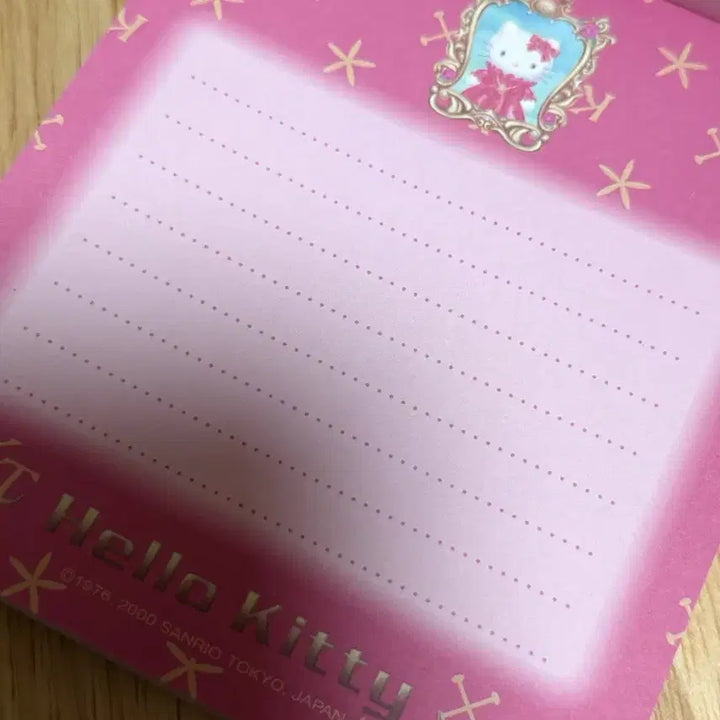 [BUNJANG] Sanrio Hello Kitty 26th Anniversary Vintage Memo Pad / 산리오 키티 고전 메모지 26주년 일본한정판