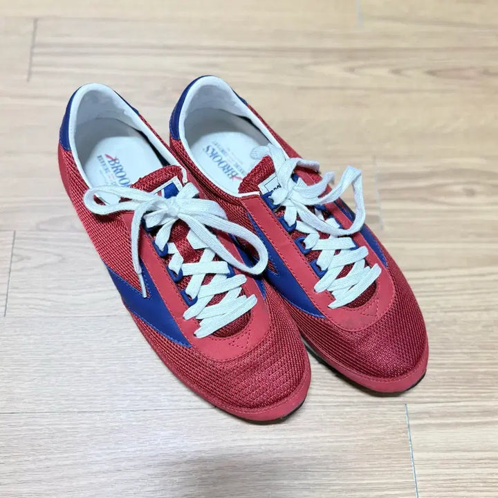 [BUNJANG] Brooks Sneakers Red/Navy Vintage Size 280 / 브룩스 운동화 레드/네이비 빈티지 280