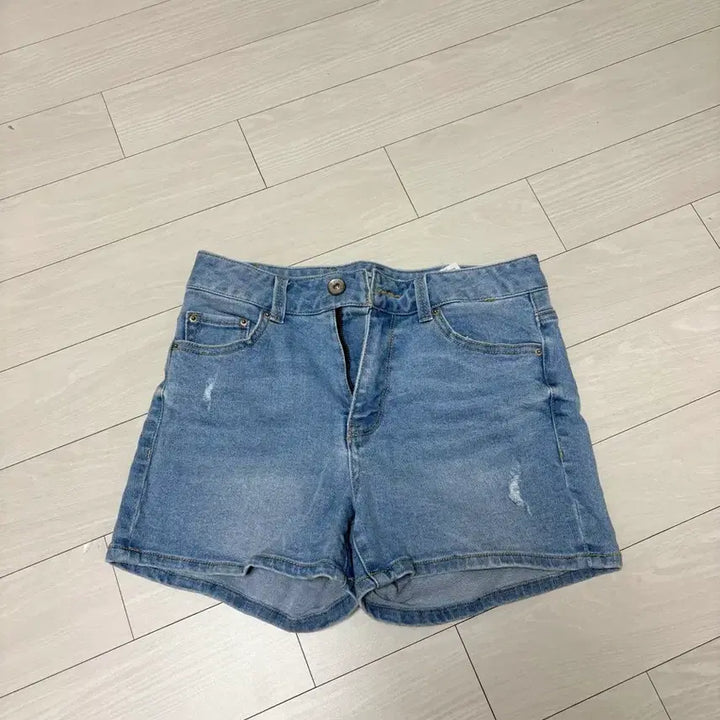 [BUNJANG] Summer Blue Denim Shorts / 여름 청반바지