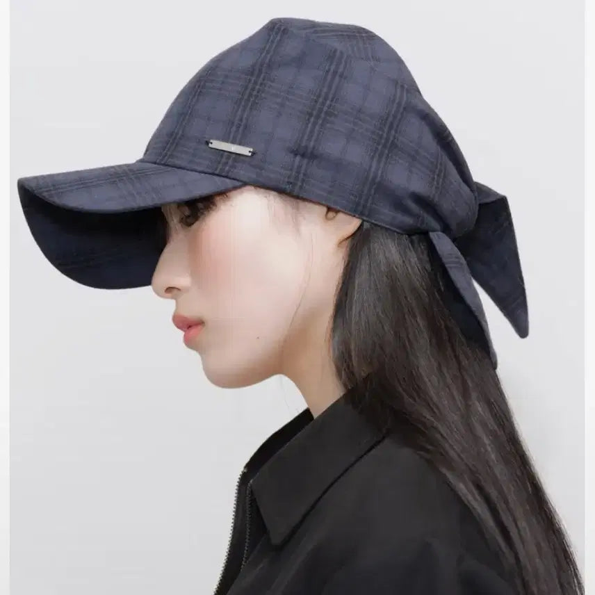 [BUNJANG] Miseki Seoul Check Bandana Baseball Cap / 미세키서울 체크 반다나 캡모자