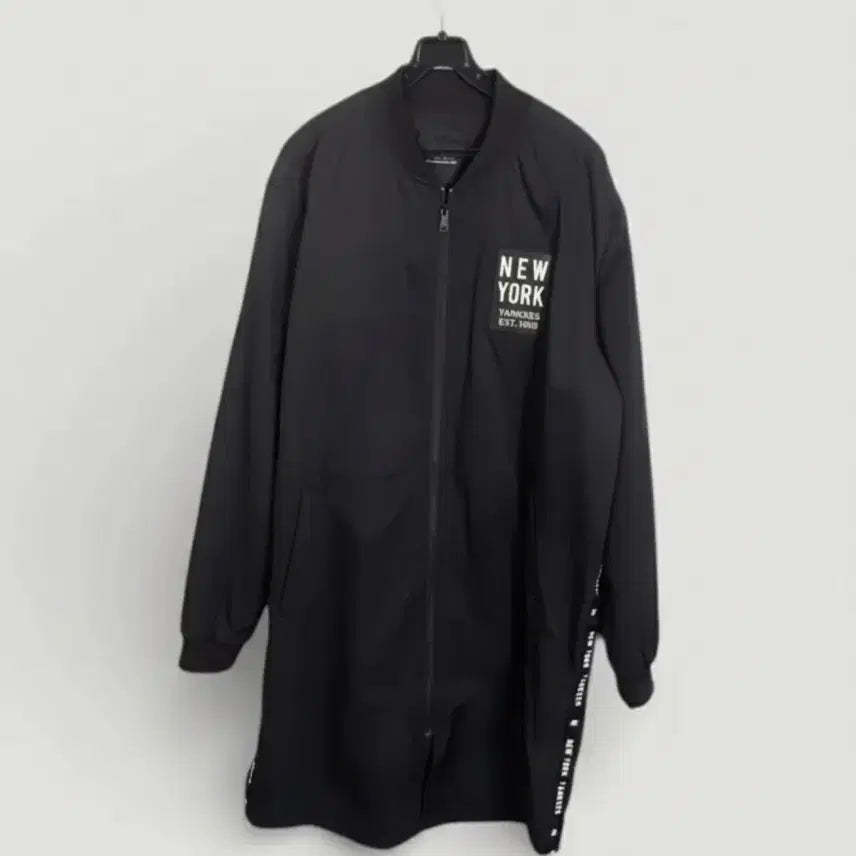 [BUNJANG] MLB New York Blue Blouson Jacket / 남성100/ MLB 엠엘비 블루종 점퍼 뉴욕 BK 33-5