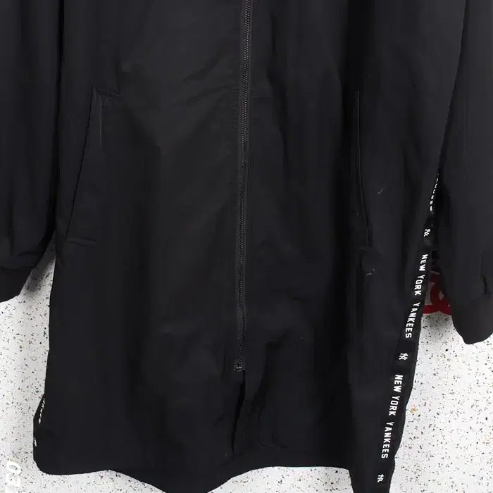 [BUNJANG] MLB New York Blue Blouson Jacket / 남성100/ MLB 엠엘비 블루종 점퍼 뉴욕 BK 33-5