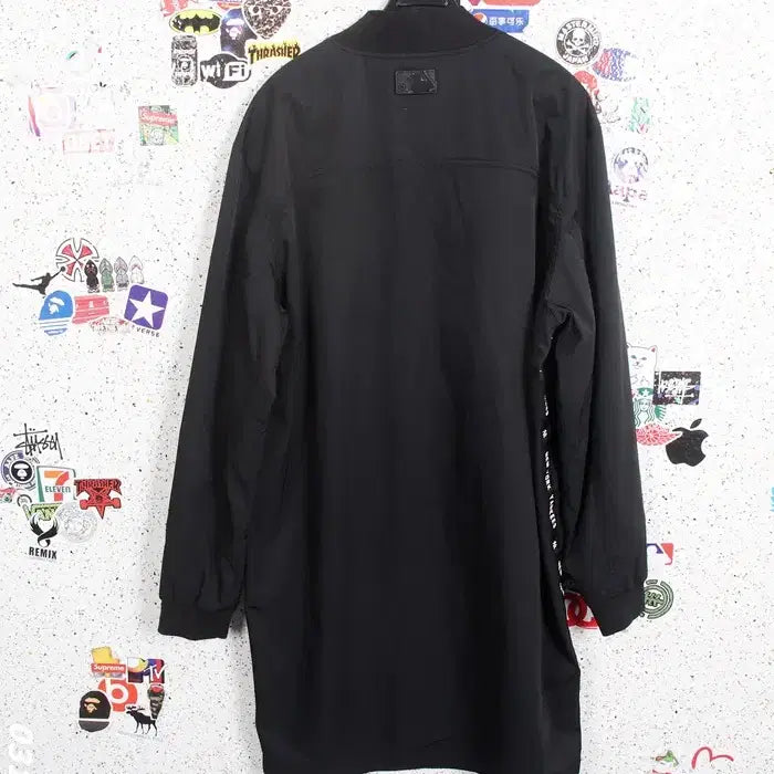 [BUNJANG] MLB New York Blue Blouson Jacket / 남성100/ MLB 엠엘비 블루종 점퍼 뉴욕 BK 33-5