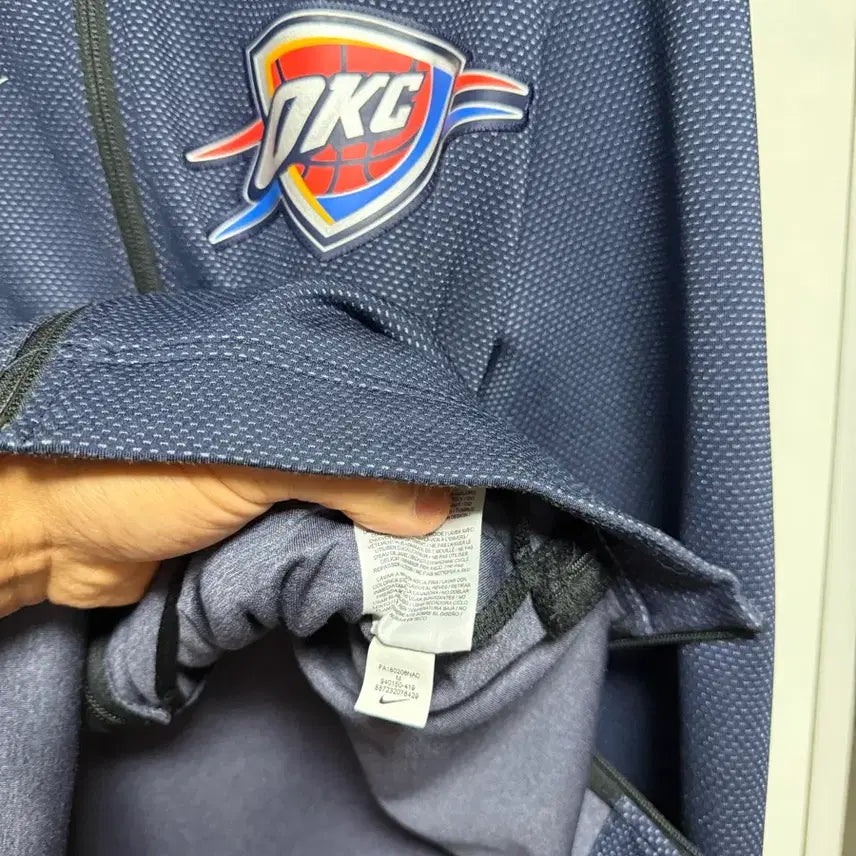 [BUNJANG] Nike Therma Flex Showtime Hoodie Oklahoma City Thunder (M) / (M) 나이키 써마 플렉스 쇼타임 후드  오클라호마 시티 썬더