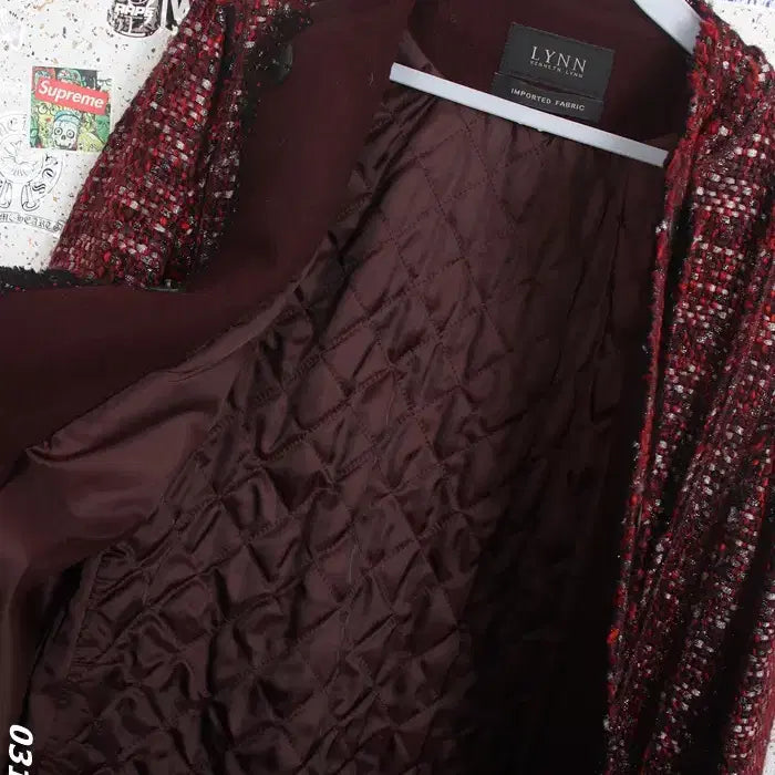 [BUNJANG] LYNN Kenneth Lynn Italian Tweed Coat / 여성F/ LYNN 케네스린 이태리원단 트위드 코트 RD 33-9