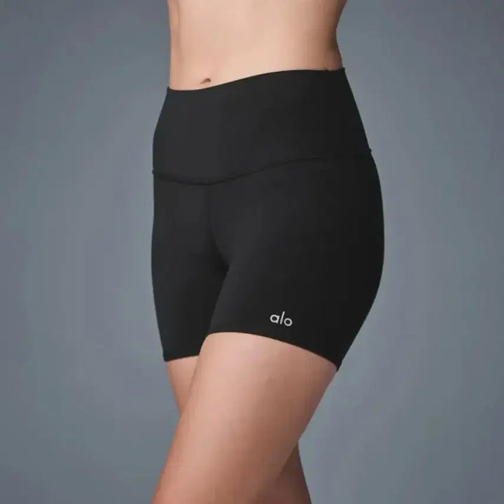 [BUNJANG] Alo Yoga High-Waist Biker Shorts / 알로 요가 레깅스 바이커 쇼츠 5인치 하이웨이스트
