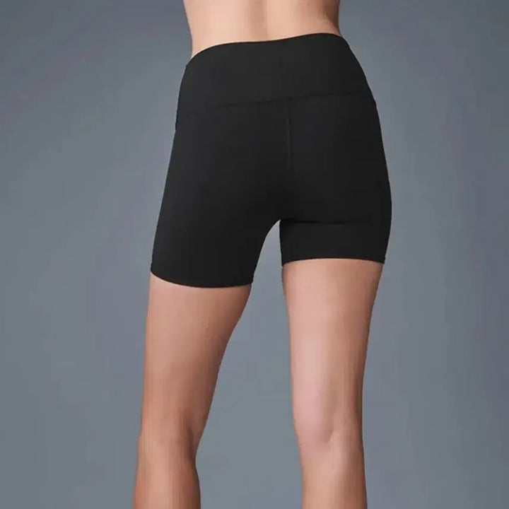 [BUNJANG] Alo Yoga High-Waist Biker Shorts / 알로 요가 레깅스 바이커 쇼츠 5인치 하이웨이스트