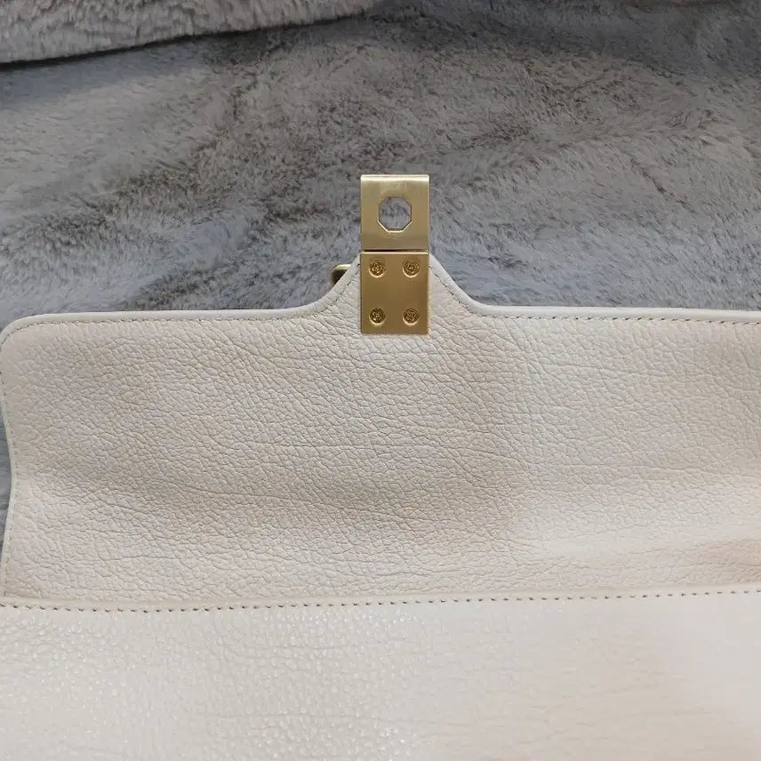 [BUNJANG] Lancaster Aria Horizon Leather Baguette Shoulder Bag / 랑카스터 아리아 호라이즌 바게트 숄더백 소가죽 가방
