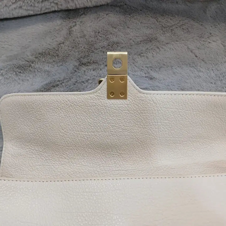 [BUNJANG] Lancaster Aria Horizon Leather Baguette Shoulder Bag / 랑카스터 아리아 호라이즌 바게트 숄더백 소가죽 가방