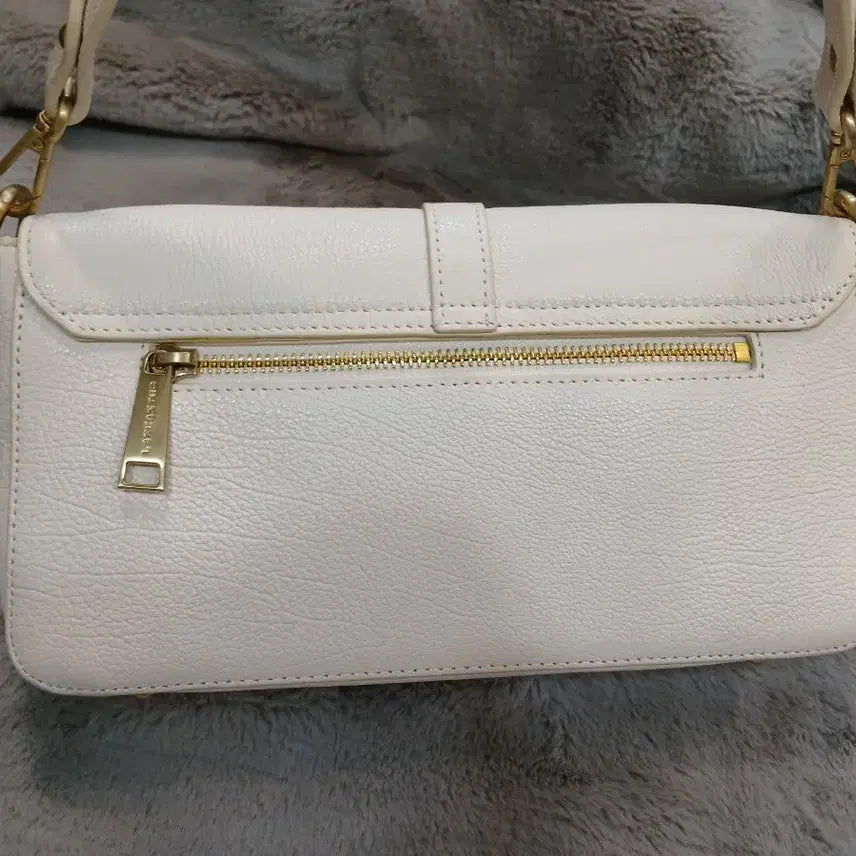 [BUNJANG] Lancaster Aria Horizon Leather Baguette Shoulder Bag / 랑카스터 아리아 호라이즌 바게트 숄더백 소가죽 가방